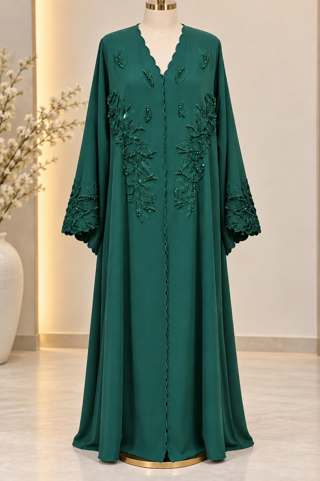 Abaya Safiya - Emerald Orchid PRE-ORDER | Expected Delivery: End of November