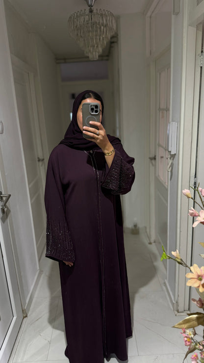 Abaya Layali - Plum