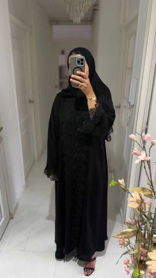 Abaya Norah - Black Royale
