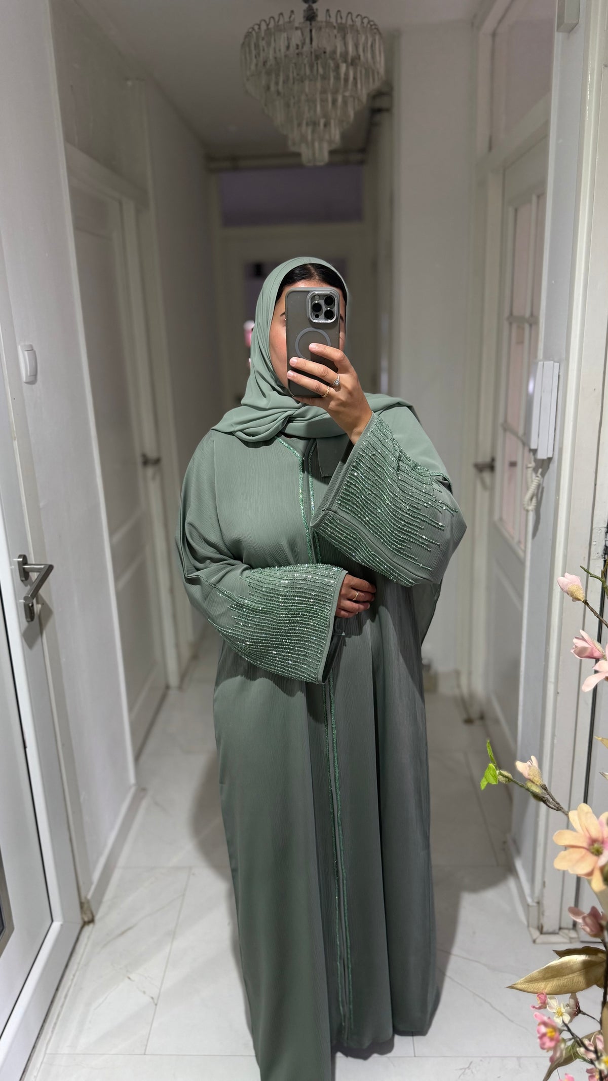 Abaya Layali - Sage