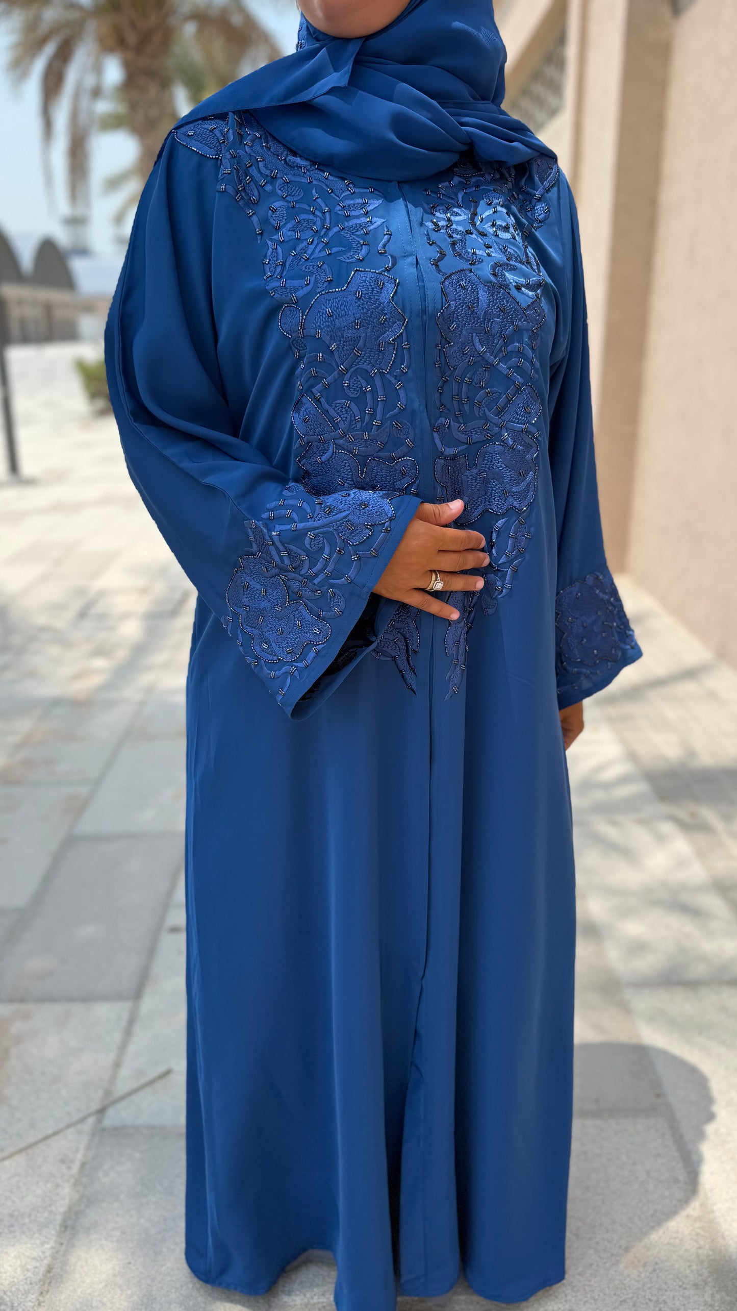 Abaya Malika - Royal Sapphire PRE ORDER