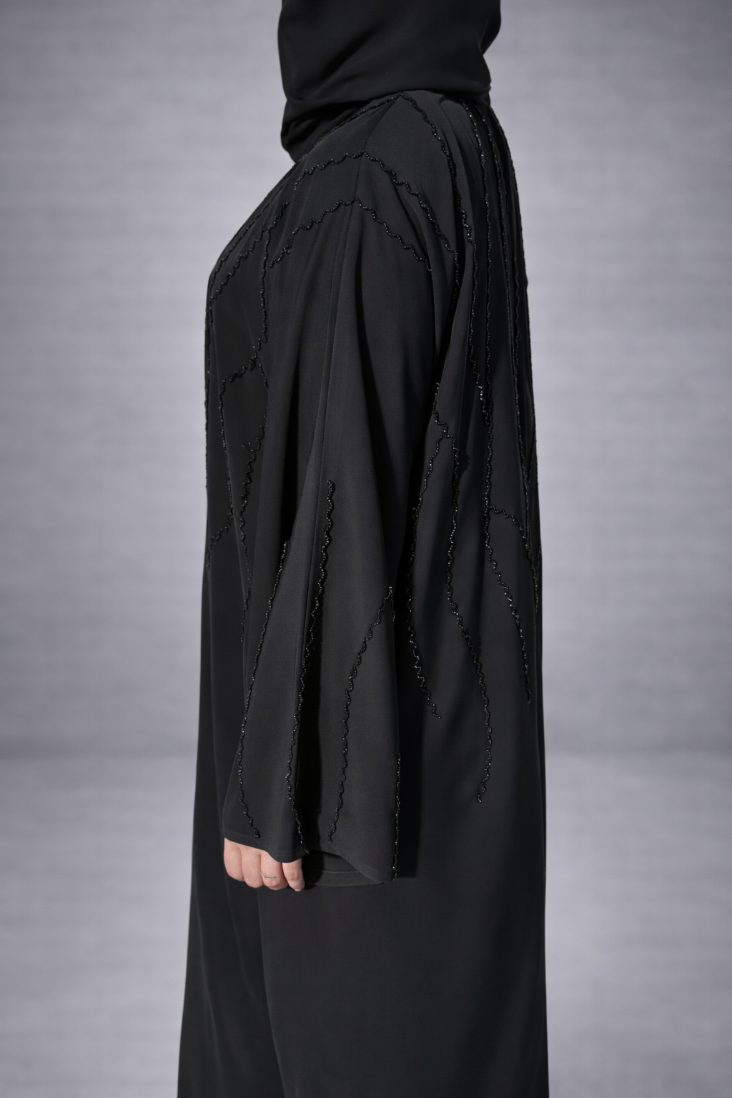 Abaya Layla – Classic Black Premium