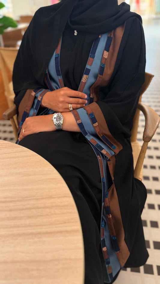 Abaya Lara - Azure Noir