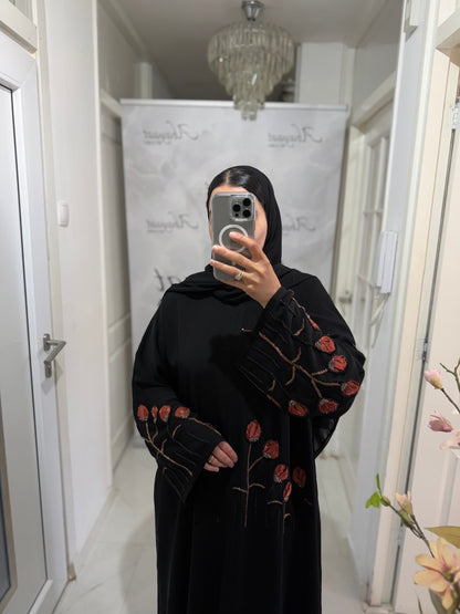 Abaya Hana – Copper Bloom
