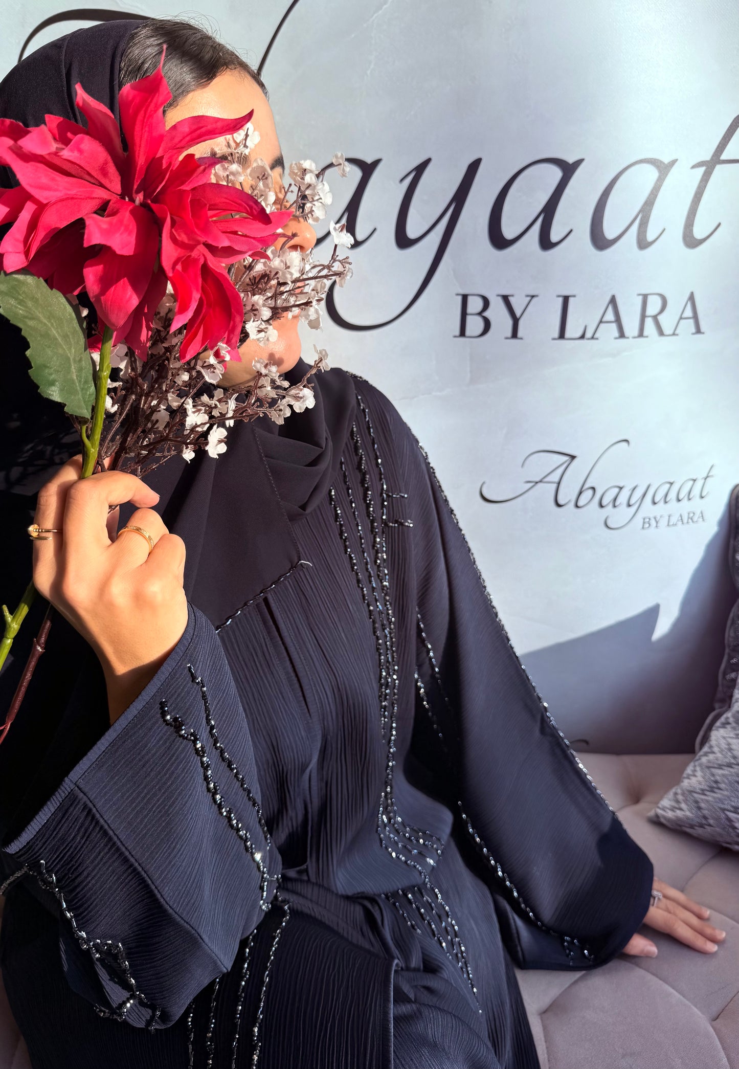 Abaya Safiya – Midnight Blue
