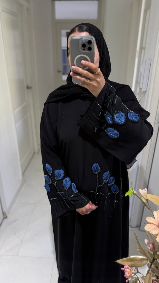 Abaya Lina – Midnight Sapphire