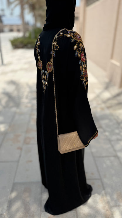 Abaya Noor – Crimson Royale