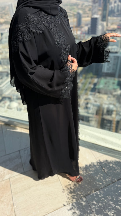 Abaya Norah - Black Royale