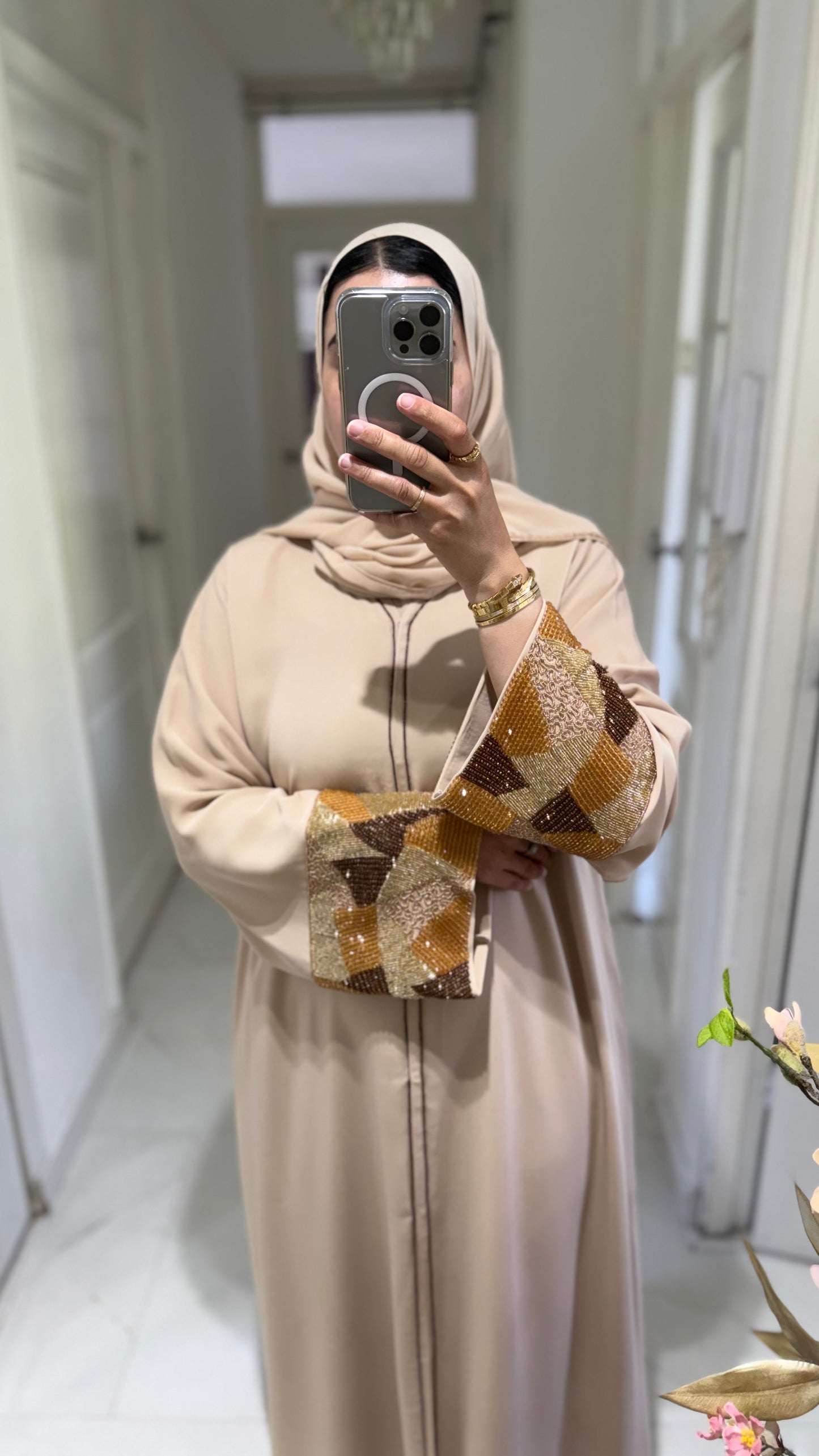Abaya Noor – Gouden Mozaïek