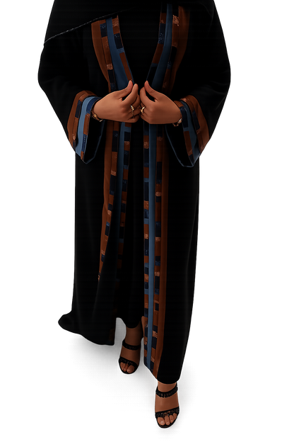 Abaya Lara - Azure Noir