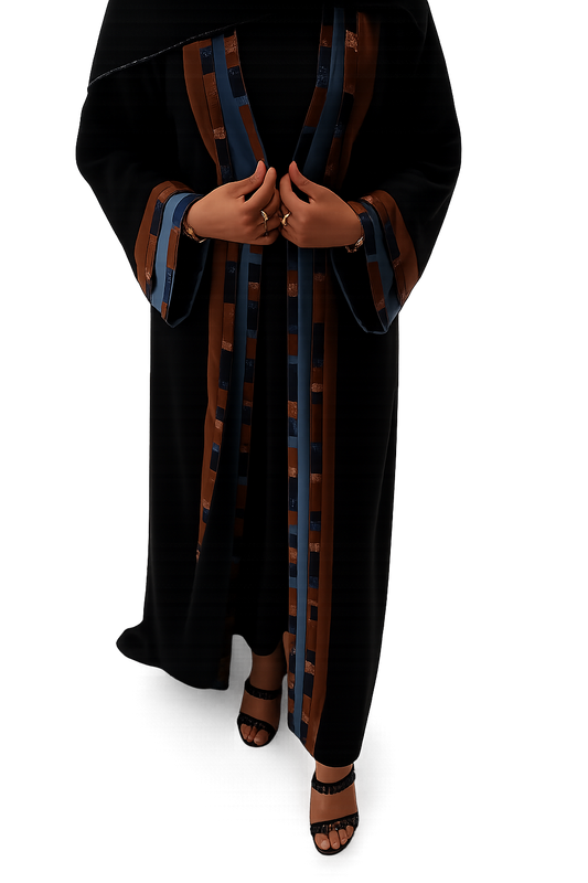 Abaya Lara - Azure Noir