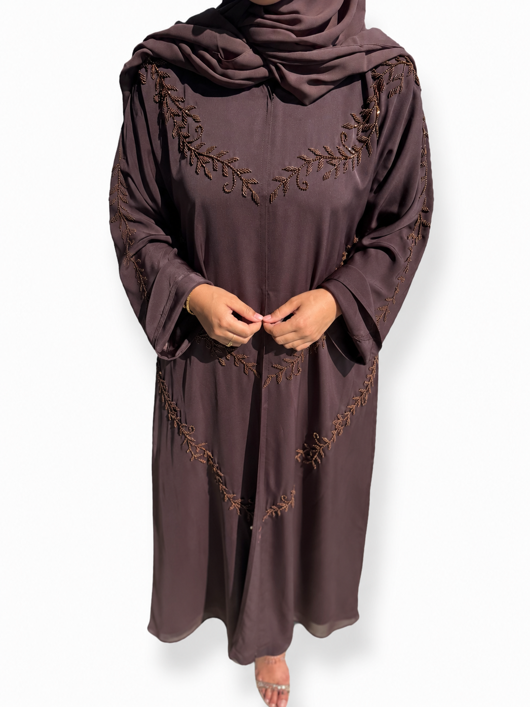 Abaya Lina - Cocoa Vine