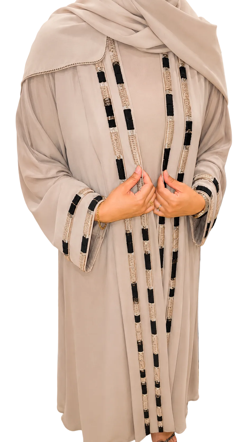 Abaya Latifa - Desert Pearl PRE-ORDER