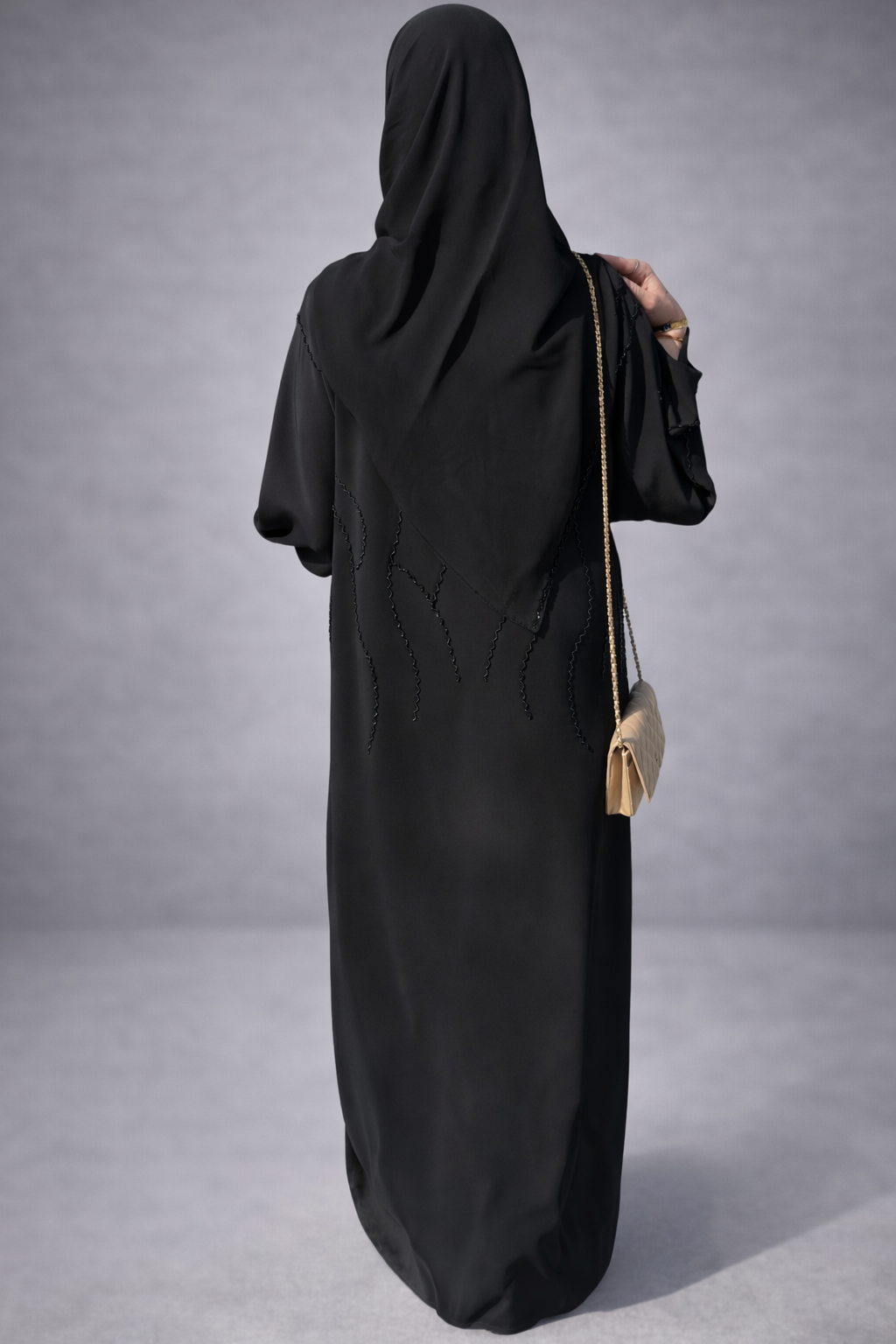 Abaya Layla – Classic Black Premium