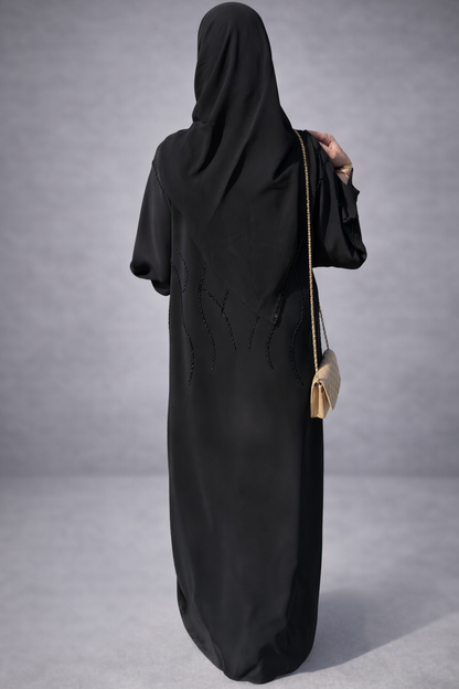 Abaya Layla – Classic Black Premium