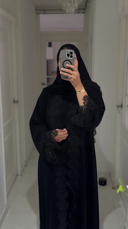 Abaya Norah - Black Royale