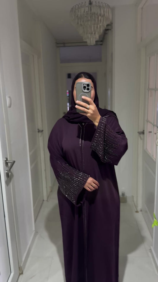 Abaya Layali - Plum