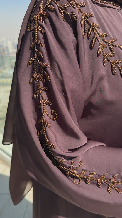 Abaya Lina - Cocoa Vine PRE-ORDER