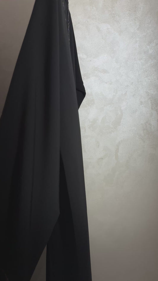 Abaya Noor – Midnight Bloom