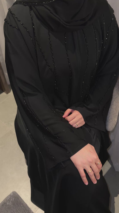 Abaya Layla – Classic Black Premium