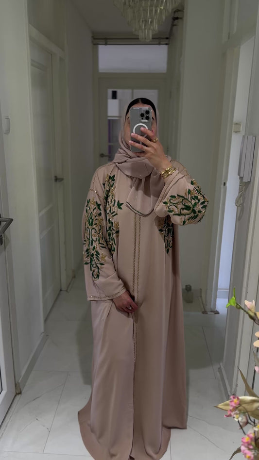 Abaya Yousra - Royal Green