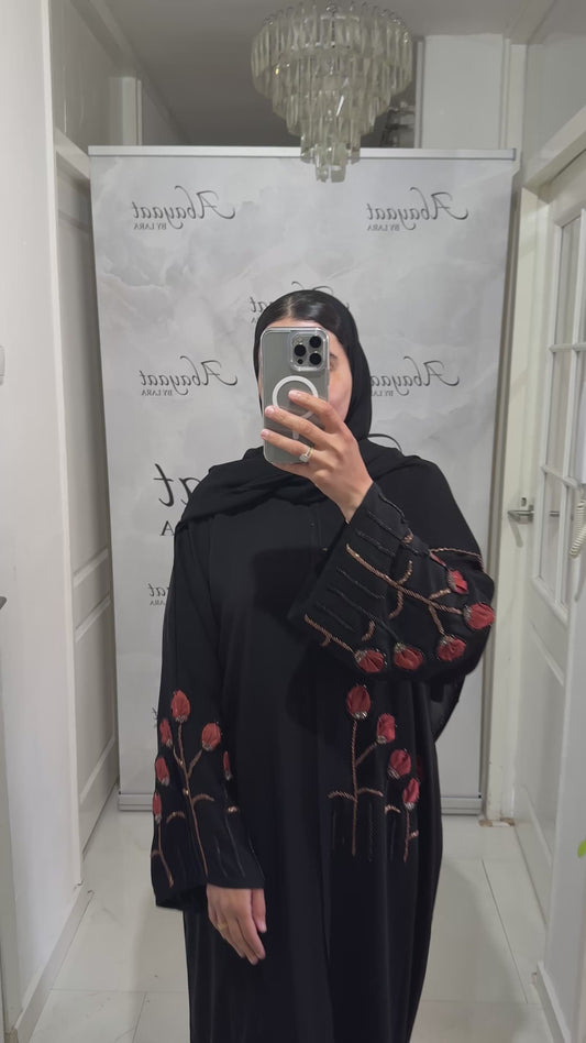 Abaya Hana – Copper Bloom