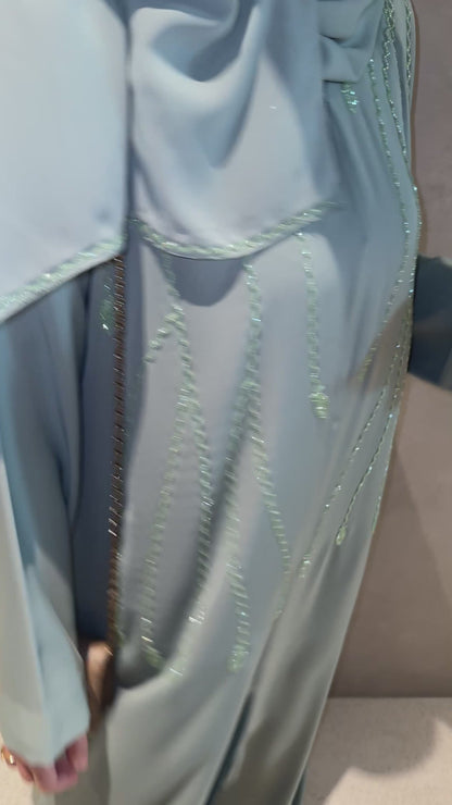 Abaya Noor – Sage Green